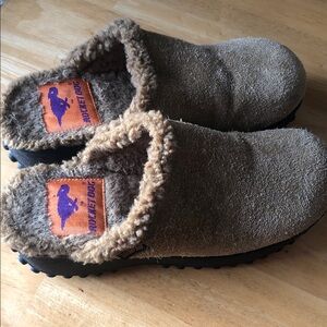 Women’s Y2k rare VTG Rocket Dog Brown Suede  Slip-Ons